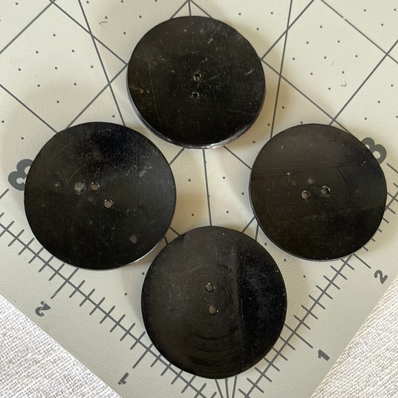 4 vintage buttons, lightweight, art deco style - Picture 9 of 9